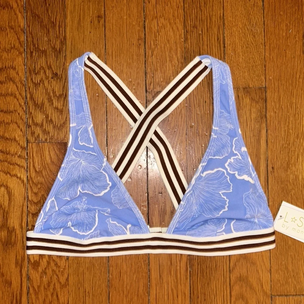 L*Space Miles Top and Synder Bottom Bitsy Set NWT Size Large, Medium